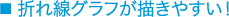 Easy to draw line graphs!