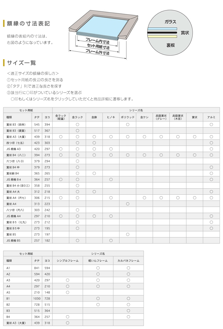 賞状・許可証・ポスター用額縁｜額縁&フレーム｜商品情報｜コクヨ 