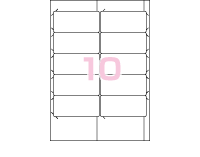 イメージ：通常仕様 10面東芝Rupo/TOSWORDシリーズ