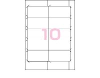 イメージ：通常仕様 10面Canonキヤノワードシリーズ