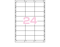 イメージ：通常仕様 24面四辺余白付