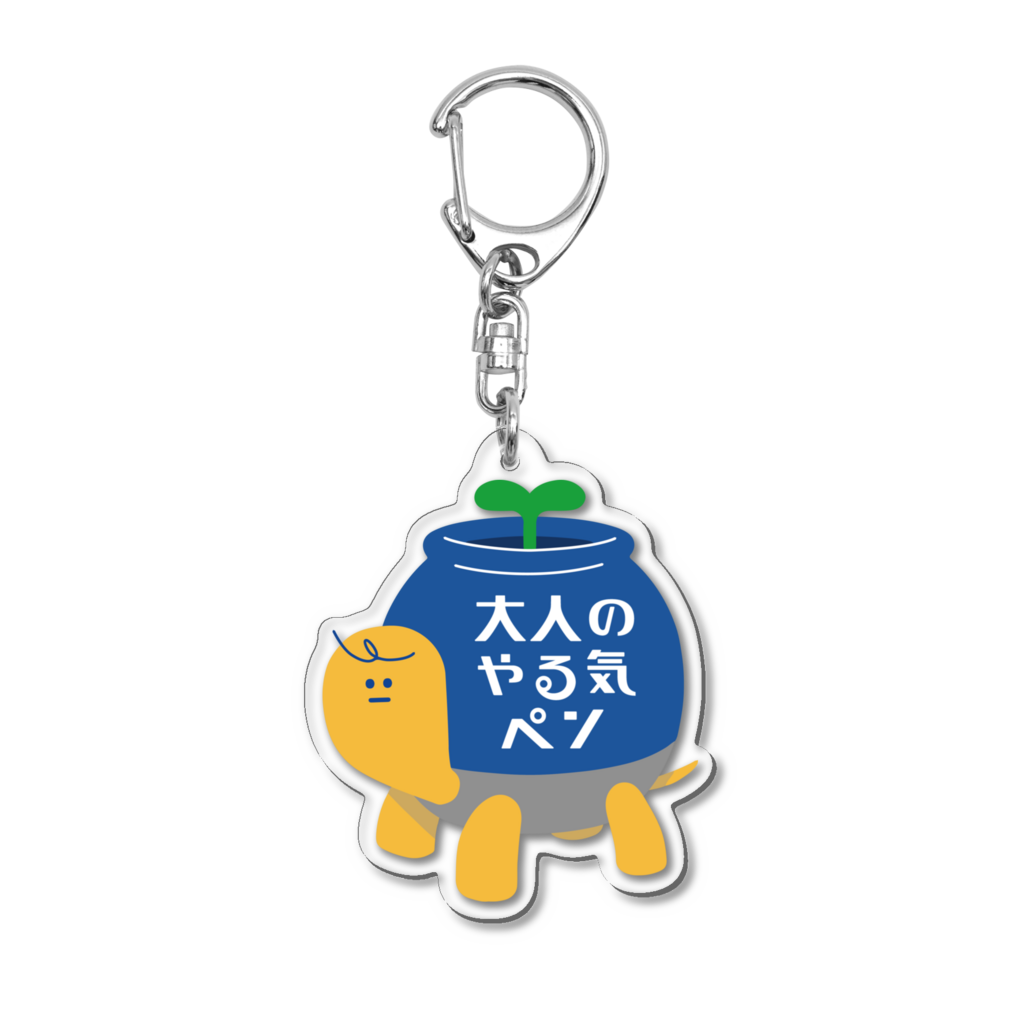 ポット族キーホルダー