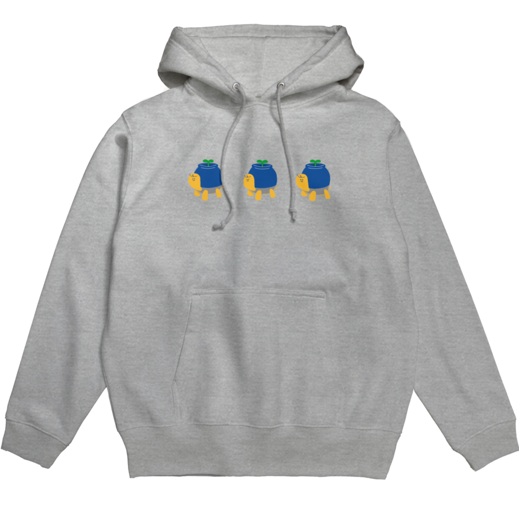 整列ポット族 パーカー