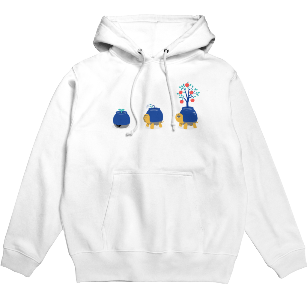 脱・3日坊主ポット族 パーカー