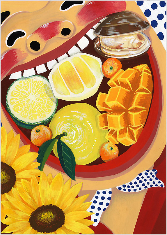 おいしいもの いっぱい ワッハッハ!