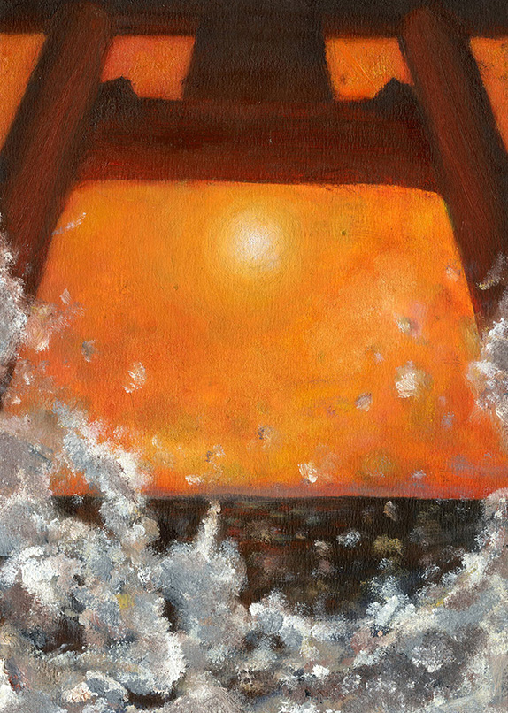 大洗 絶頂の景色