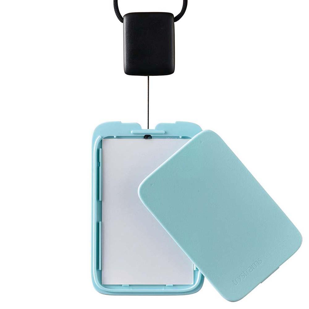 trystrams IDカードホルダーSMOOTHSTYLE ストラップ縦